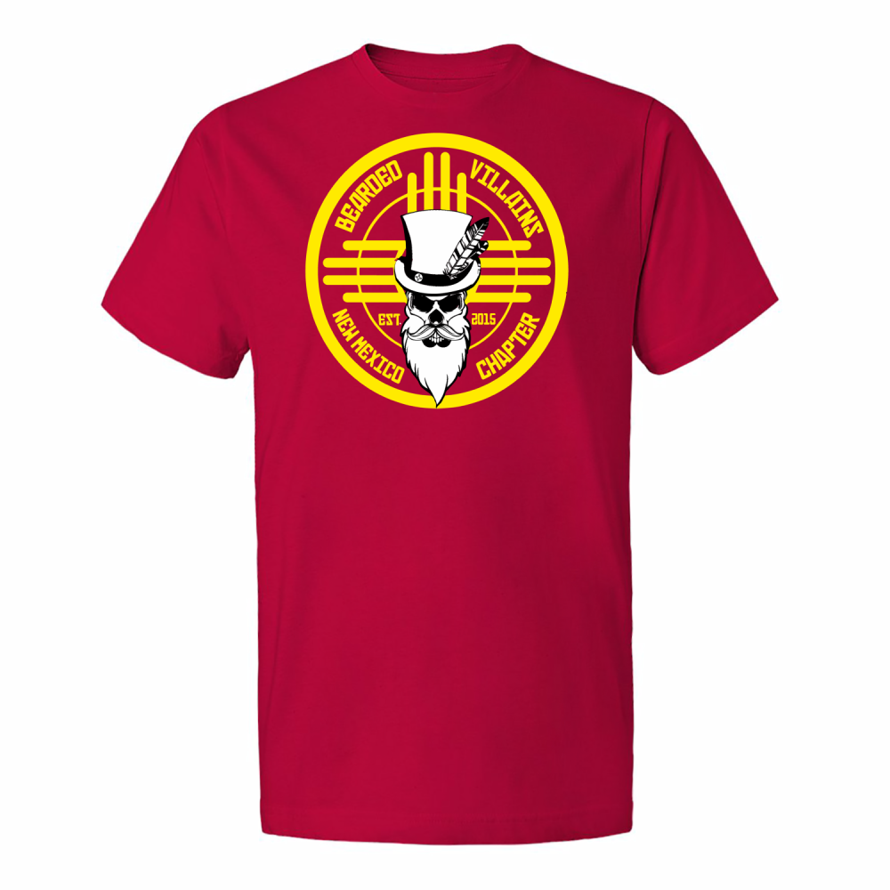 ADULT Tshirt - BVNM OFFICIAL Logo 2017 RED