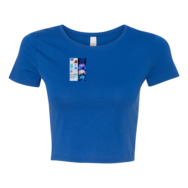 Bella + Canvas 6681 Women's Cropped Tee