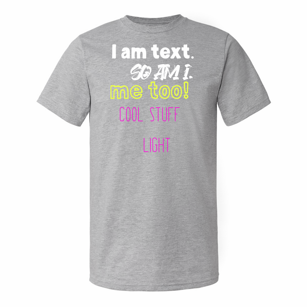 Adult Ringspun SS Tee Shirts