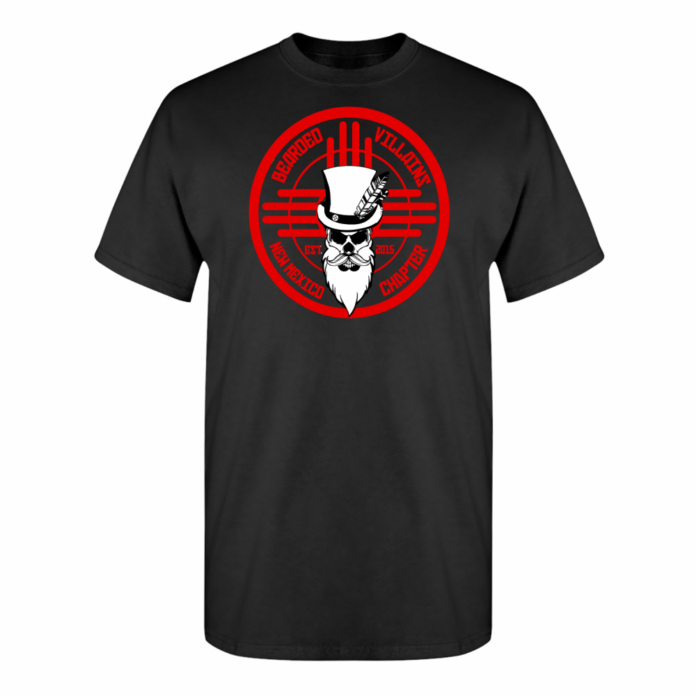 ADULT Tshirt - BVNM OFFICIAL Logo 2017 MODE RED