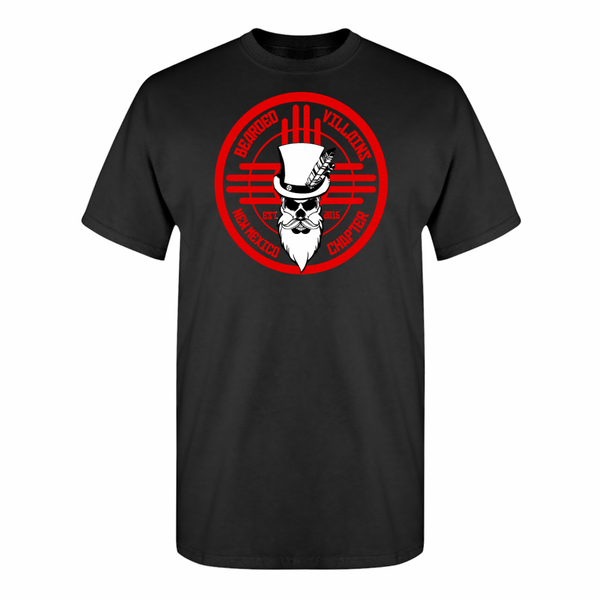 ADULT Tshirt - BVNM OFFICIAL Logo 2017 MODE RED