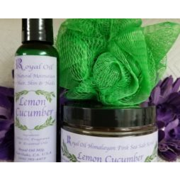 Lemon Cucumber Scrub Kit