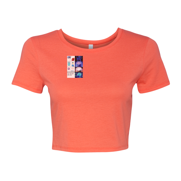 Bella + Canvas 6681 Women's Cropped Tee