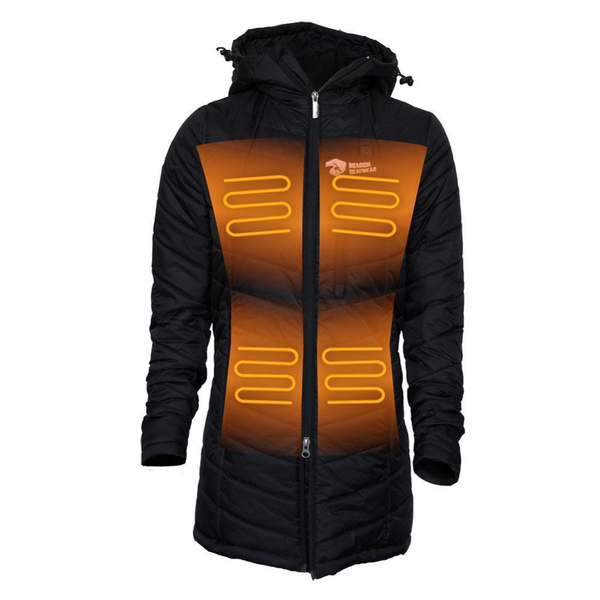 Delphyne Womens 5 Zone Heated Jacket