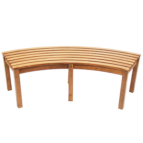 Achla Designs-Curved Backless Bench