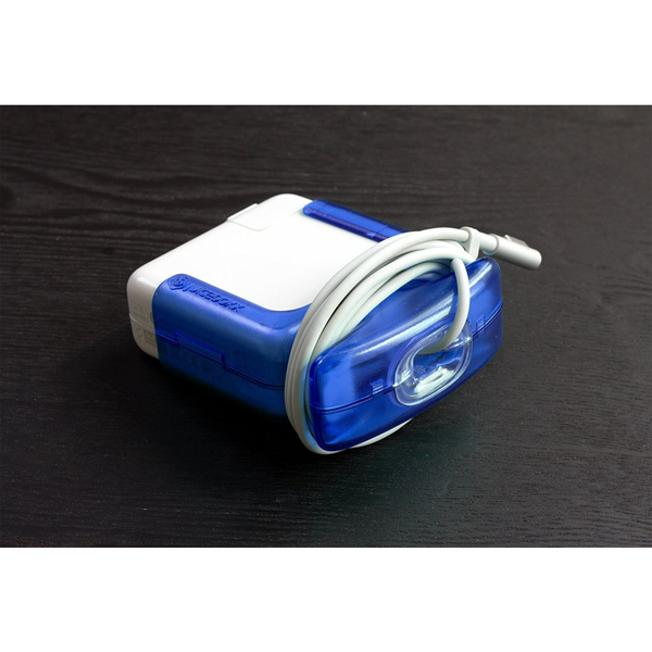 Blue Juiceboxx MacBook Charger Case