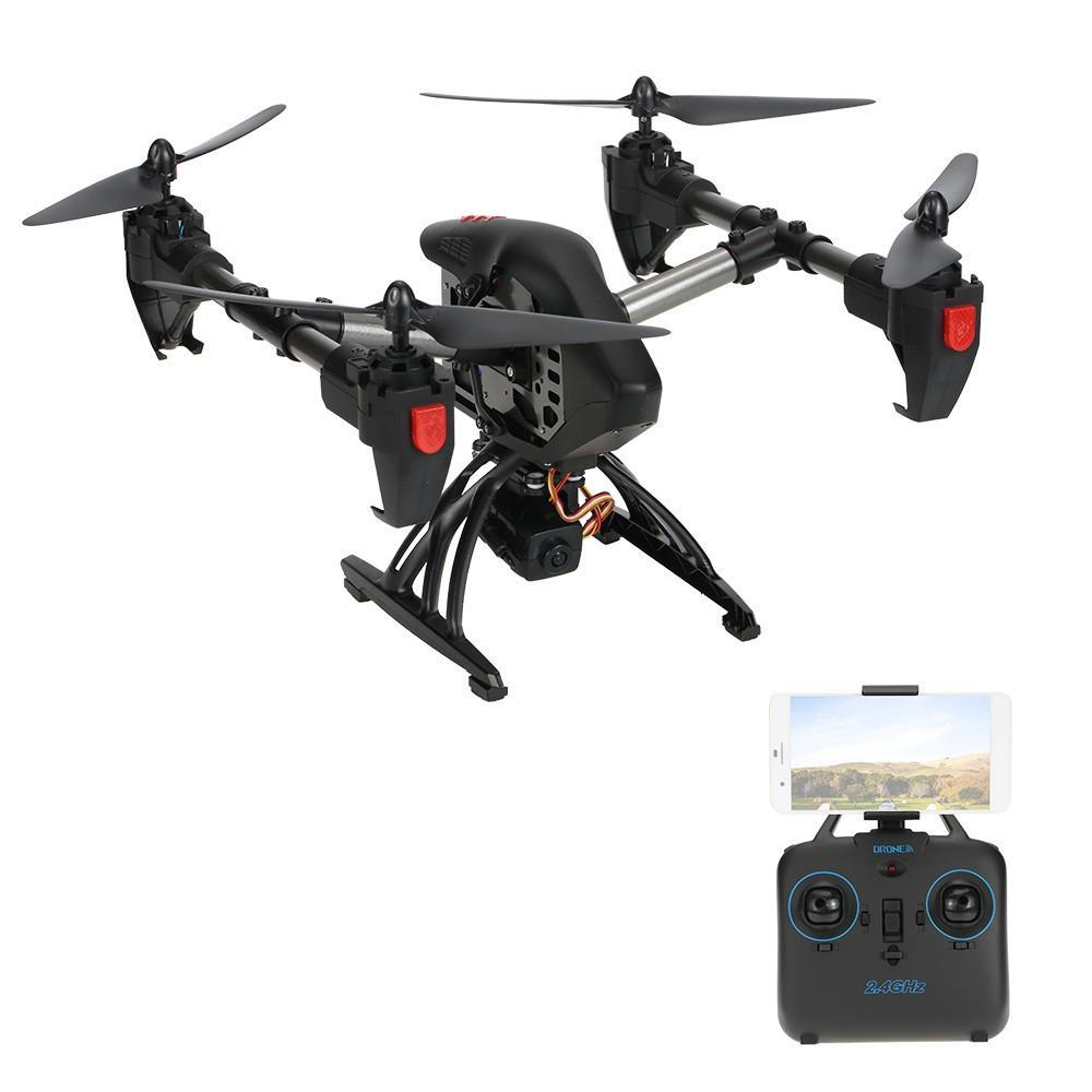 2.4G 360 Flip WiFi RC Quadcopter Black Drone