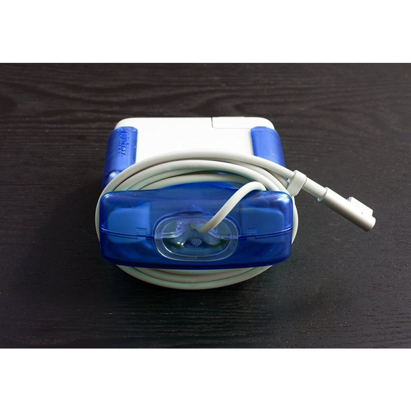 Blue Juiceboxx MacBook Charger Case