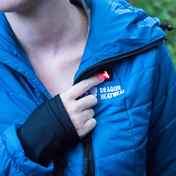Delphyne Womens 5 Zone Heated Jacket