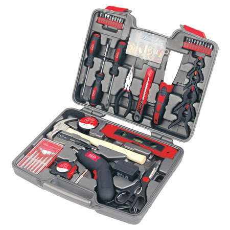 Apollo-144 Pc. Household Tool Kit