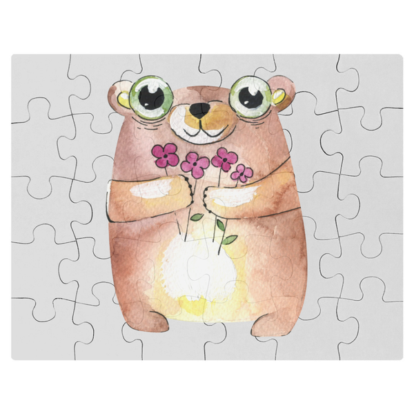 30 Piece Rectangle Cardboard Jigsaw Puzzle