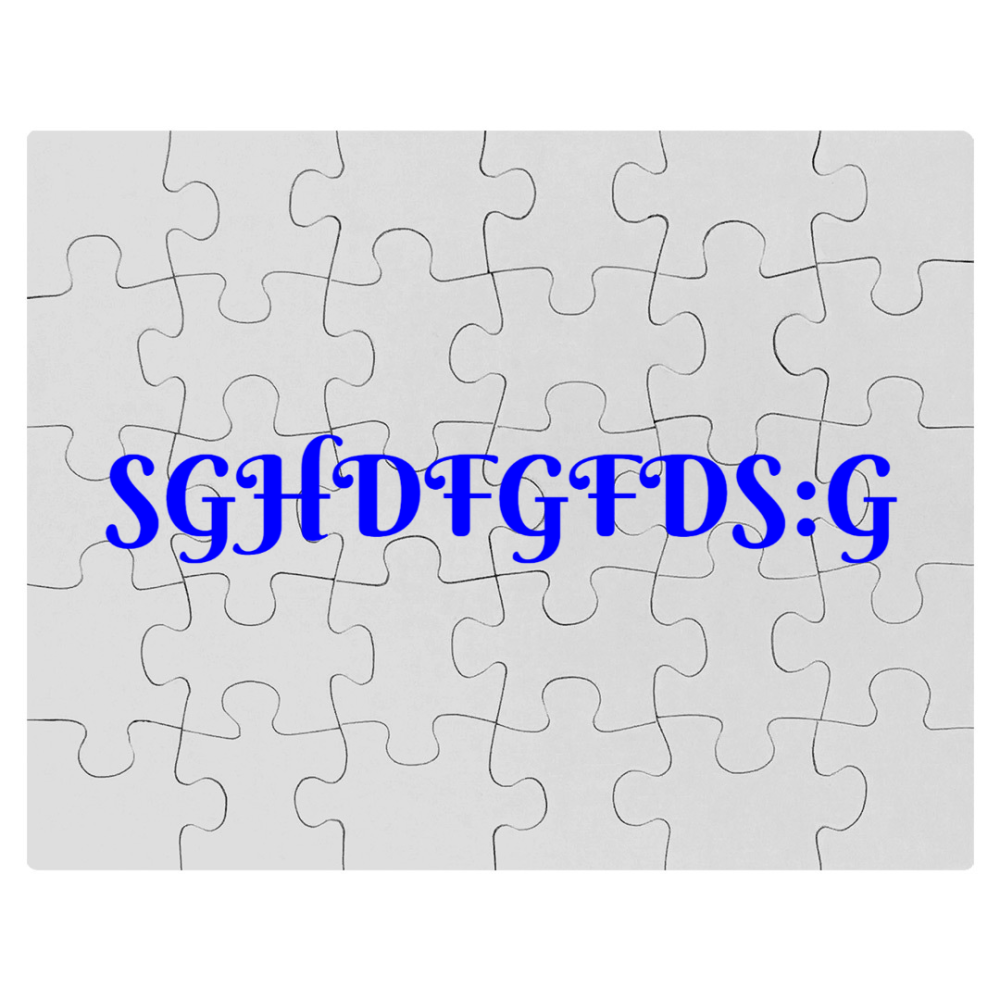 30 Piece Rectangle Cardboard Jigsaw Puzzle