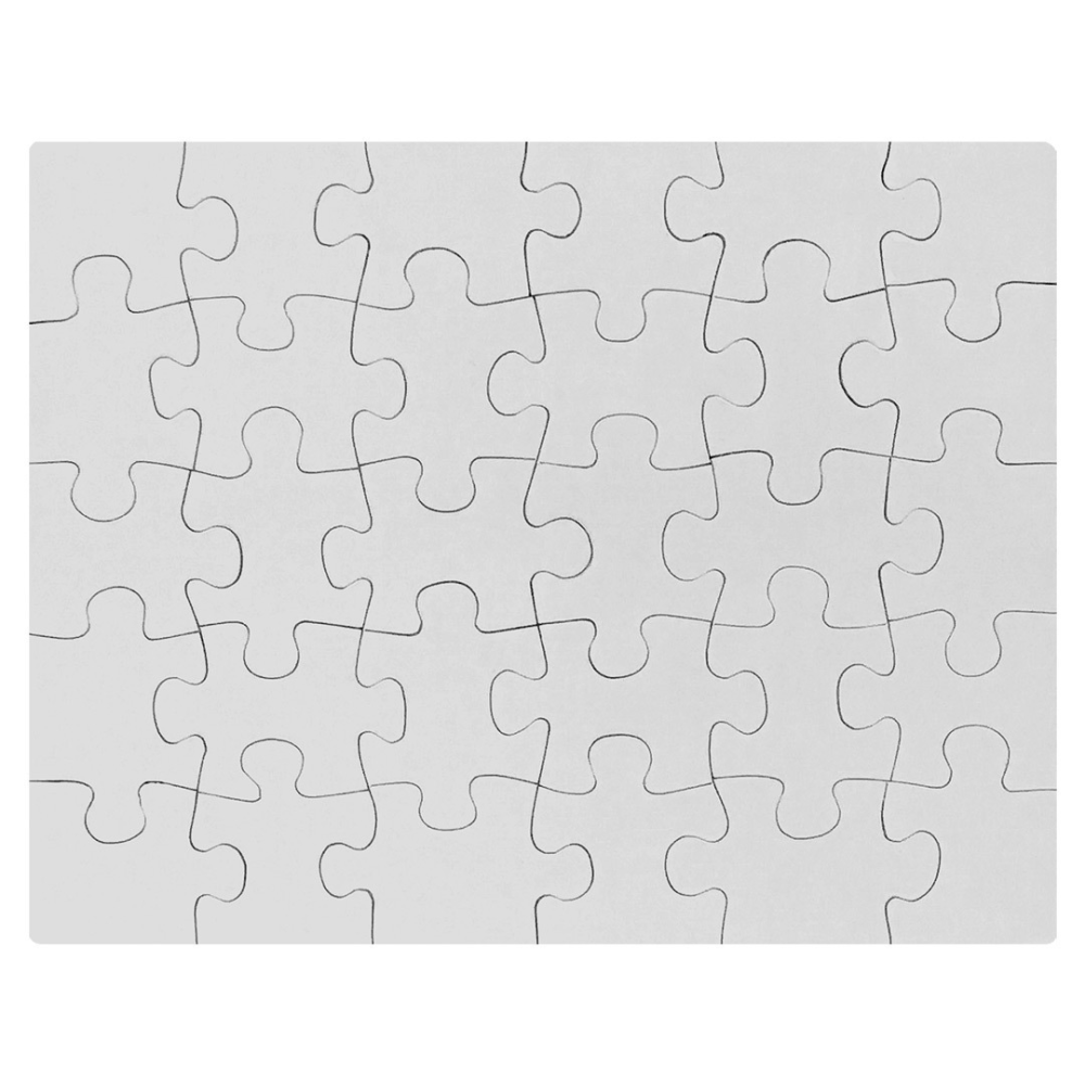 30 Piece Rectangle Cardboard Jigsaw Puzzle
