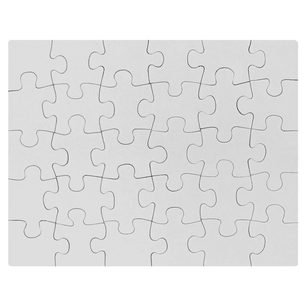 30 Piece Rectangle Cardboard Jigsaw Puzzle