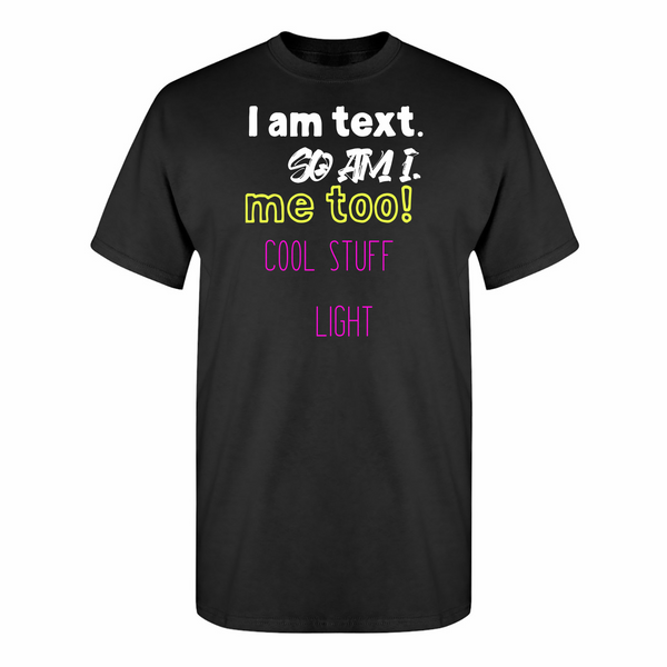 Adult Ringspun SS Tee Shirts