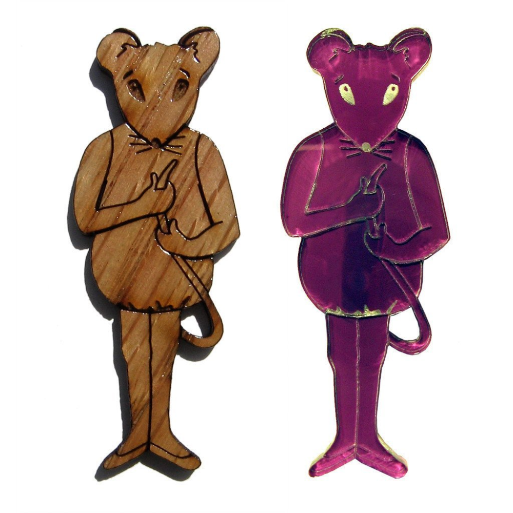Baby Mouse Lapel Pin