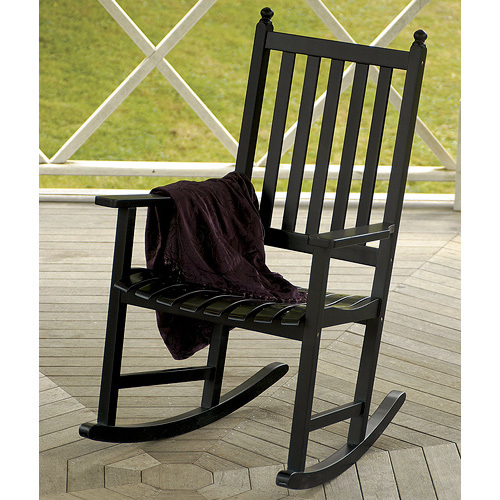 Achla Designs-Eucalyptus Rocker Black