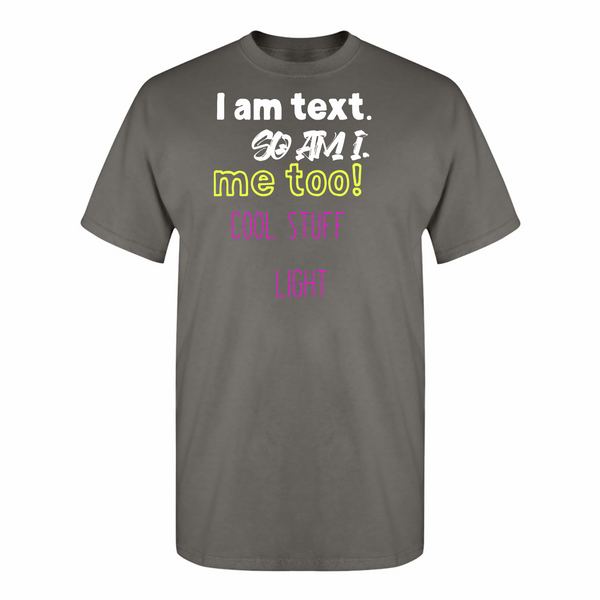 Adult Ringspun SS Tee Shirts