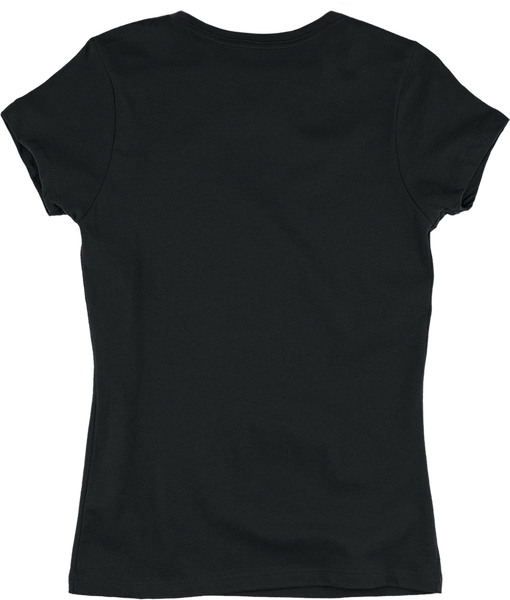 Misses Fitted Short Sleeve Tee Combed Ringspun