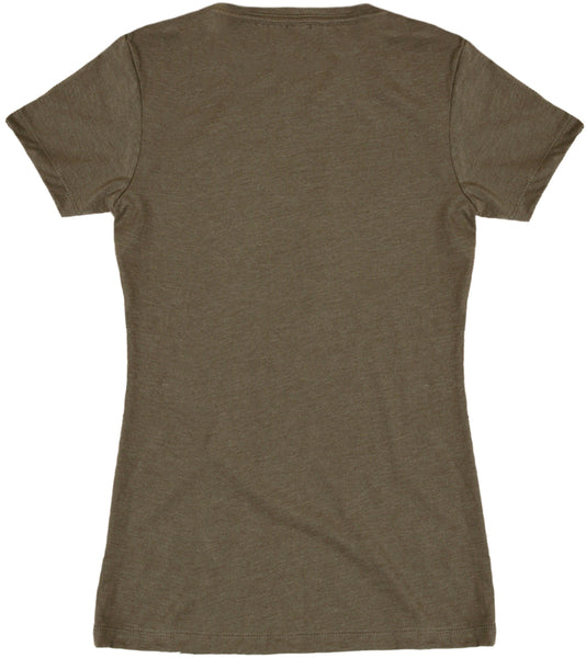 Misses Fitted Short Sleeve Tee Combed Ringspun